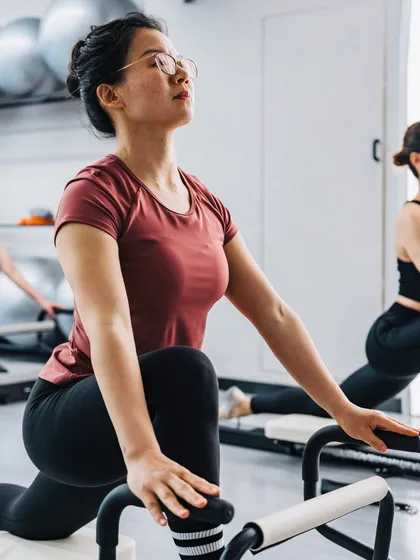Học viên tập reformer tại Trung Quốc